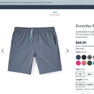 Everyday Short in Storm